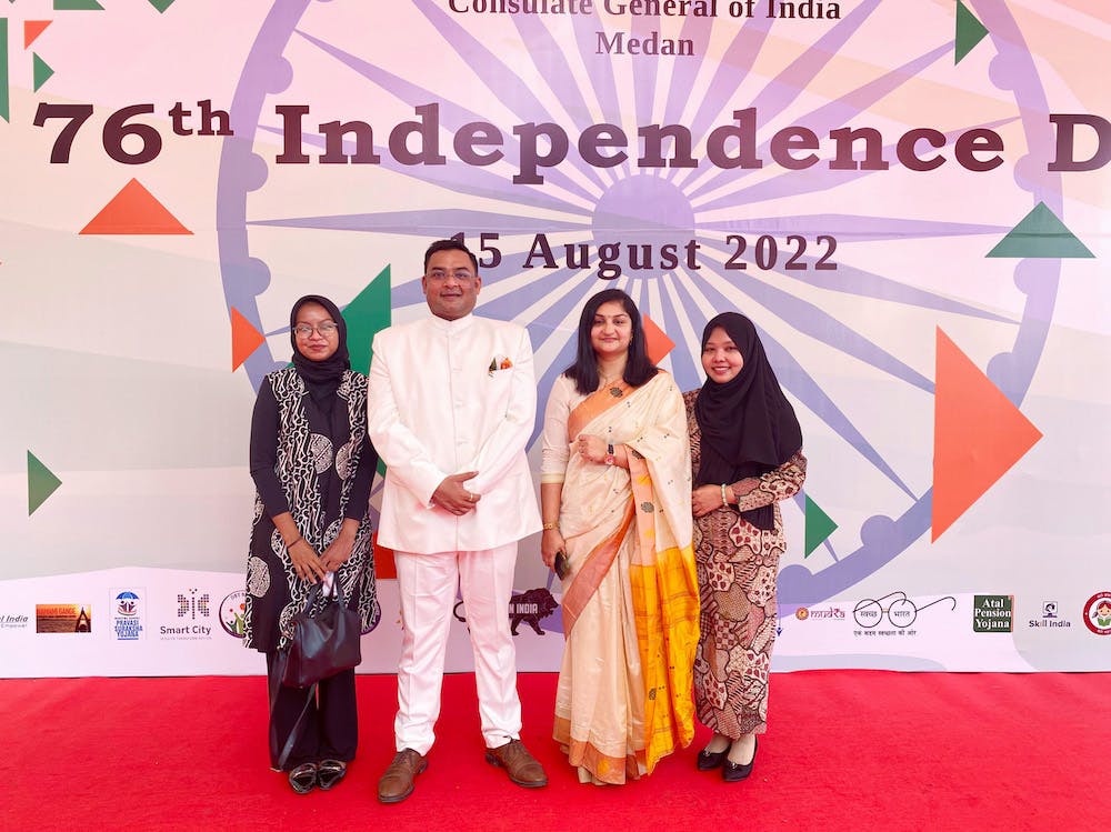 Nirvana Indonesia Attends the 76th Independence Day of Republic of India